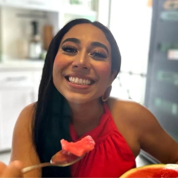 Vintage Oversized Black Brass Oval Statement Earrings - Picture 11 of 14